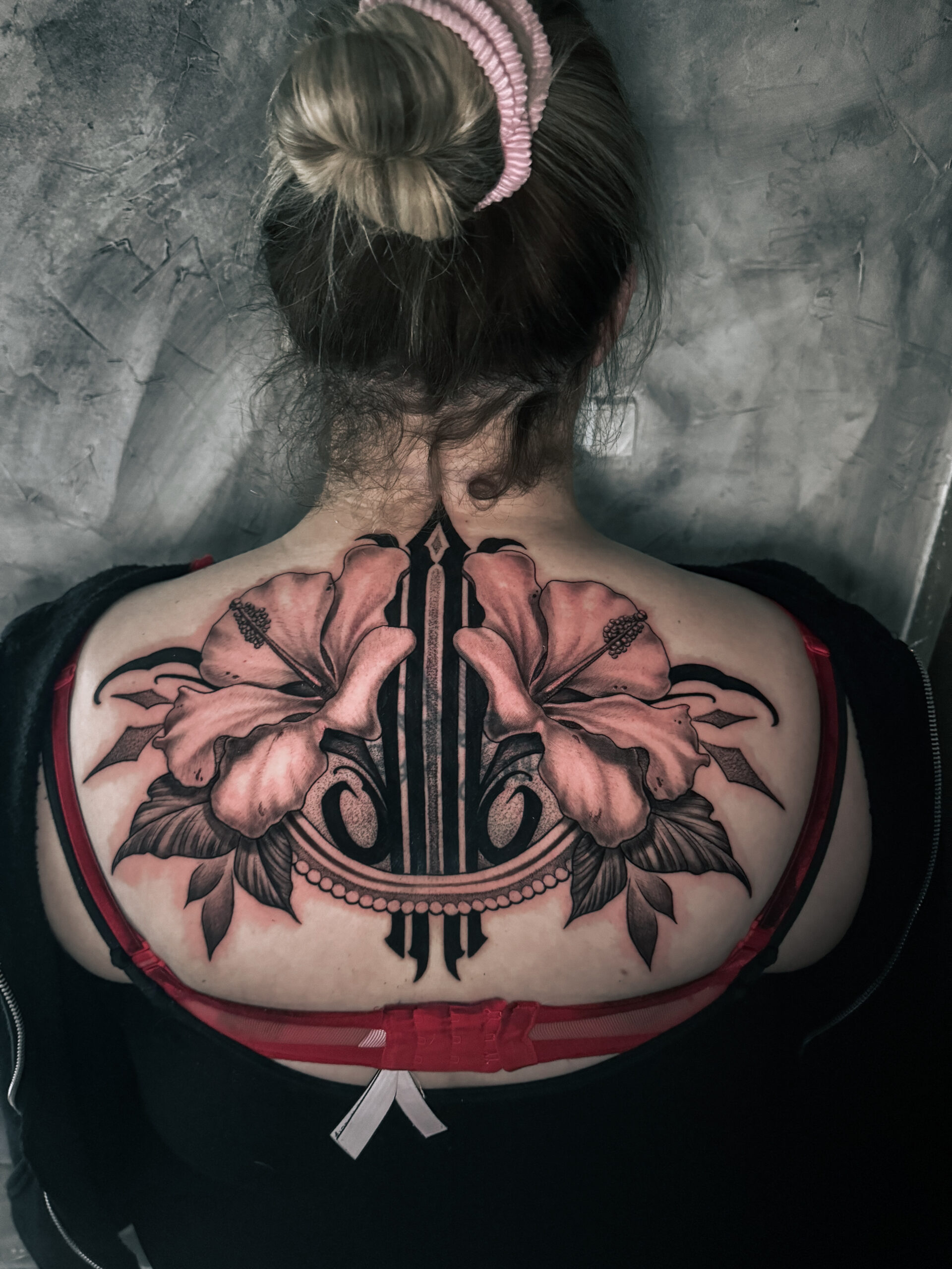 Back Tattoo Flowers