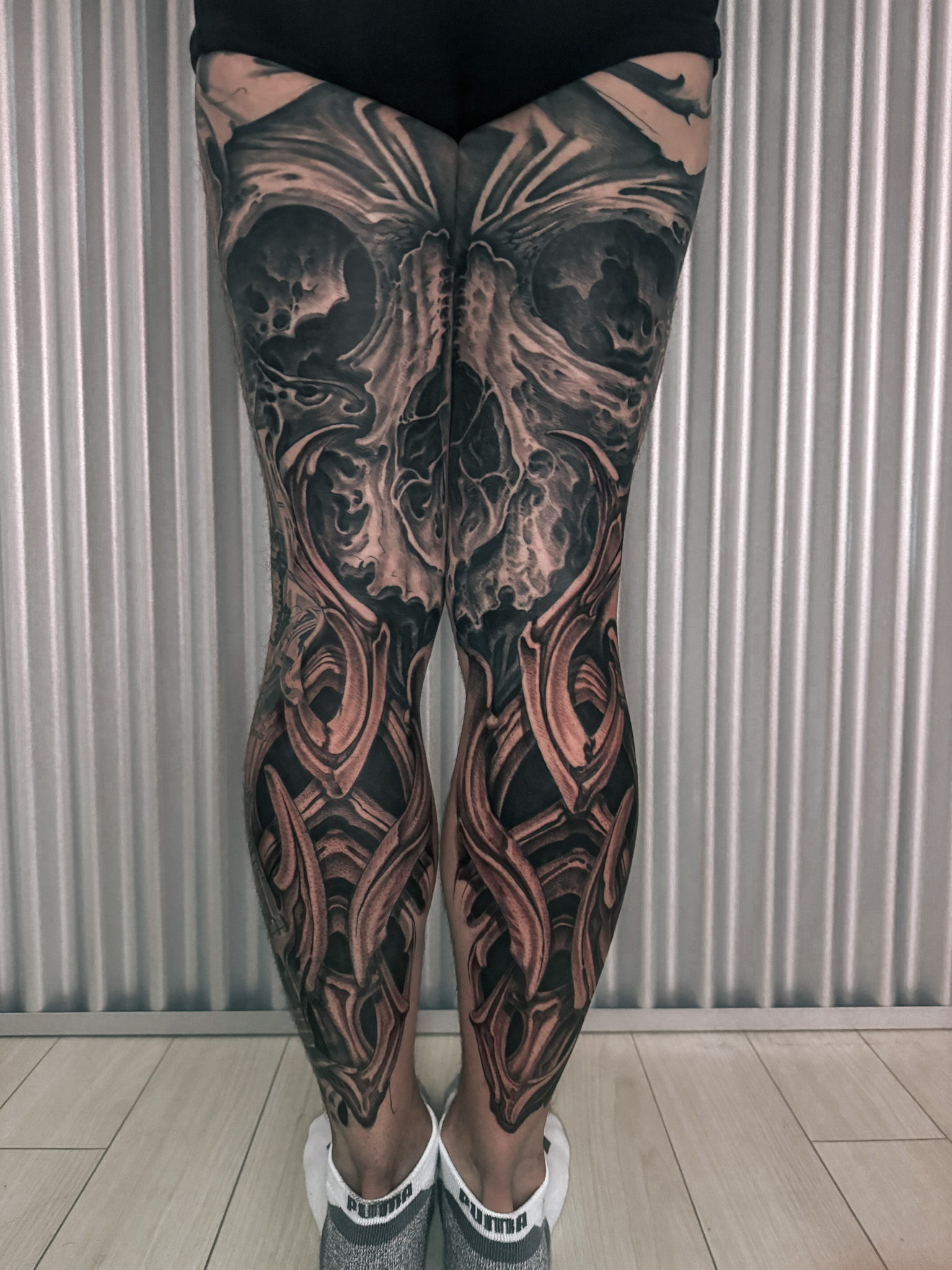 Both Leg Tattoos